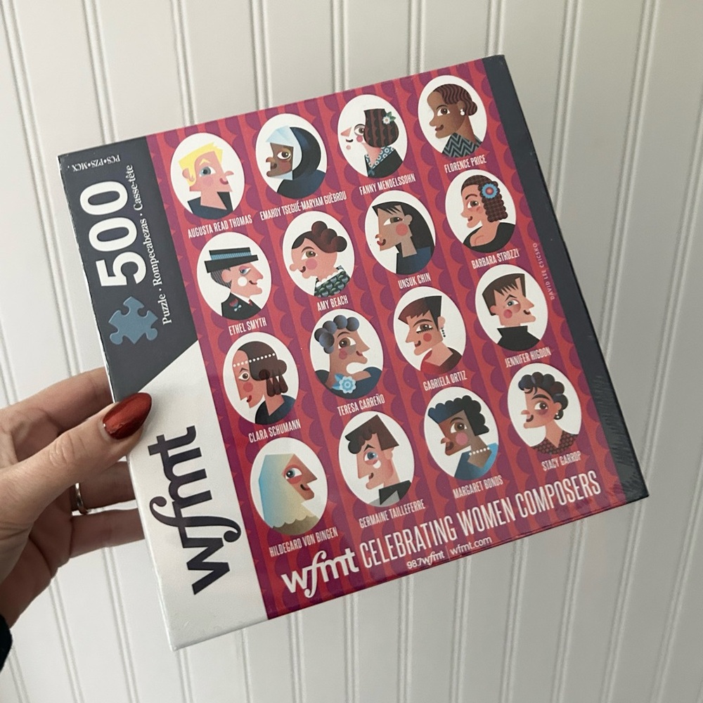⭐️ NEW WFMT Women Composers 500 Piece Jigsaw Puzzle